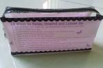 EN71 0.25mm Custom Clear Makeup Bag PVC Transparent 4C For Beauty Packing
