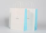 Pretty Cute Plastic Gift Packing Bags Non Woven With Twisted Paper Handle