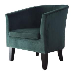 Wholesale Plush Green Velvet Armchair from china suppliers