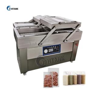 Wholesale SS304 Double Chamber Vacuum Packing Machine DZ 500 DZ 600 from china suppliers