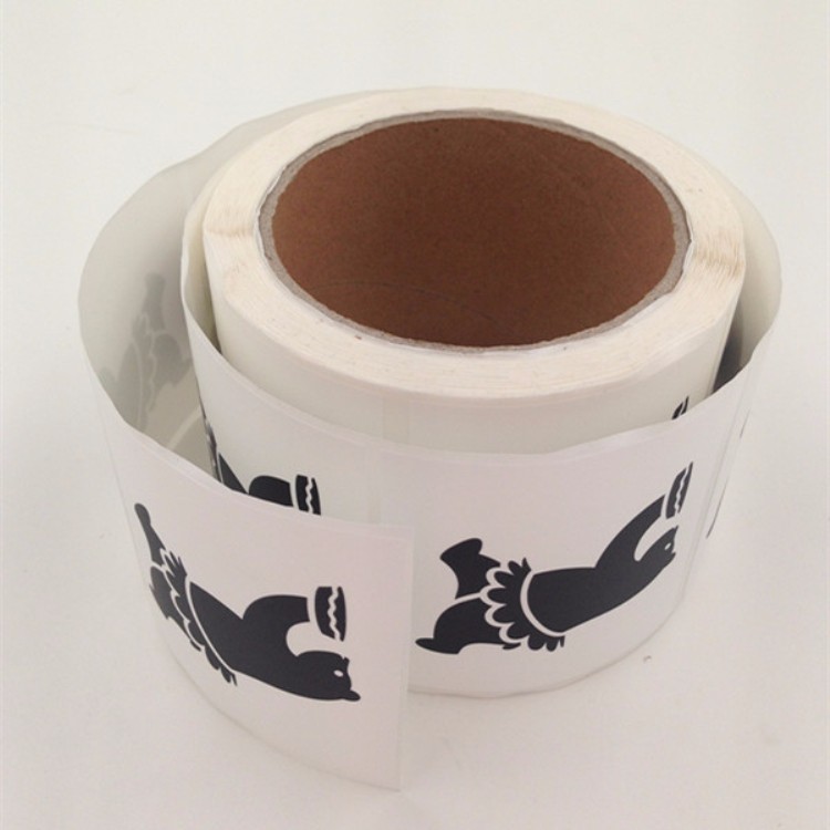 PMS Black Printing Tamper Seal Stickers For Food Promotional Gifts Strong Adhesive