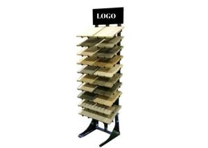 Wholesale Wood And Metal Display Fixtures Ceramic Tile Display Stand Lightweight from china suppliers