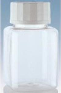 Wholesale 100ml Transparent Capsule Health Care Product Plastic Bottle PET Square Plastic Bottle from china suppliers