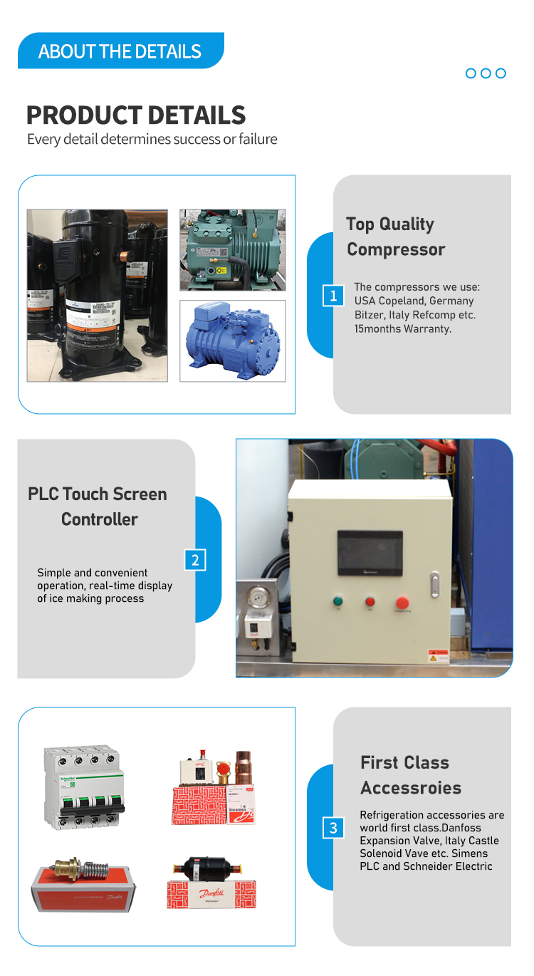 High Speed Freshwater Flake Ice Machine Commercial Flake Ice Maker Energy Saving