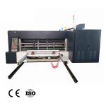 4 Color Lead Edge Feeder Printer Slotter Die Cutter