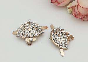 Wholesale Umbrella Shaped Zinc Alloy Buckle 24*22MM Suitable For Girls Shoes Fashionable from china suppliers