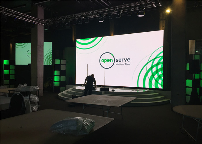 Full Color Indoor Rental LED Display P3.91mm Intelligent Fast Lock Easy Maintenance