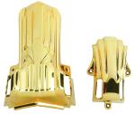 Good Decoration Funeral Accessories 11# G Steel Pipe Electronic Shining Gold