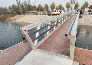 Wholesale Water Platform Marine Aluminum Gangway Approach Bridge Pontoons from china suppliers