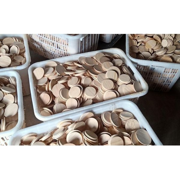 Reusable Bamboo Jar Lids with Straw Hole 70mm Bamboo Drinking Storage Lid Caps Leak-Proof Lids for Wide Mouth Mason Jar