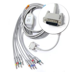 Wholesale Medical EKG Patient Monitor Cable 3/5 Leads ECG Cable from china suppliers