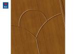 Carving Fire Rated PVC Composite Interior MDF Laminated Wood Fire Doors