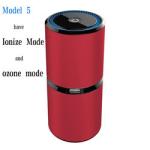 ETL Gray Hepa Car Air Purifier 106m3/h Negative Ion Air Cleaner