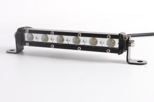 Wholesale Single Row led light bar super slim led light bar 18w led bar spot flood combo 7&quot; 18w 36w from china suppliers