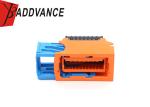 211PC209S4055 OEM ODM 20 Pin Female FCI Automotive Connectors Orange Color