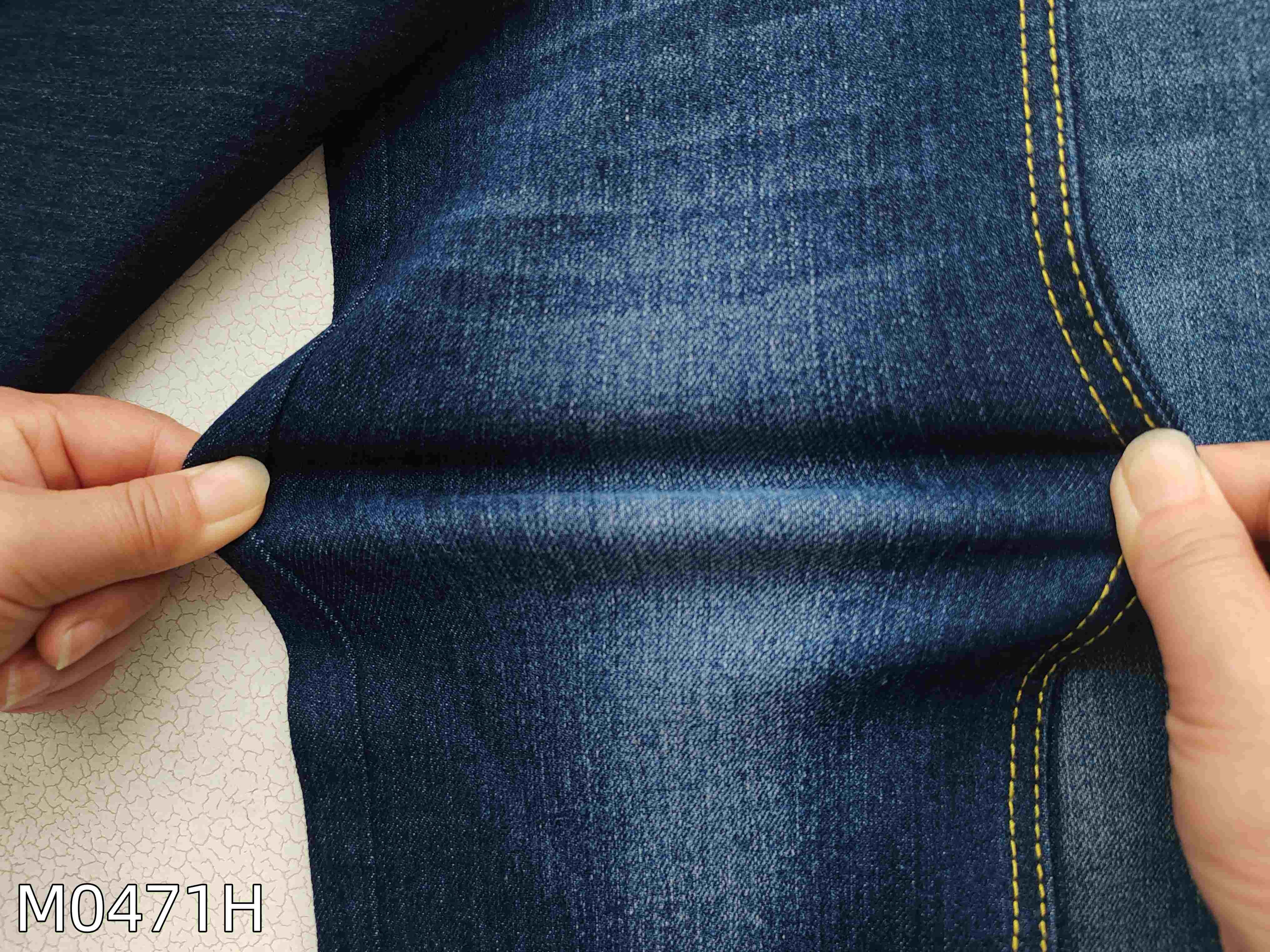 Cross Slubs Stretch Denim Fabric At Very Economical Prices