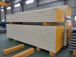 PPGI Galvanized Steel 40kg/M3 Cold Room PU Sandwich Panel