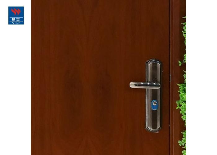 Chinese Manufacturer Fire Rated Fire Emergency Exit Entrance Interior Exterior Security Wood Door