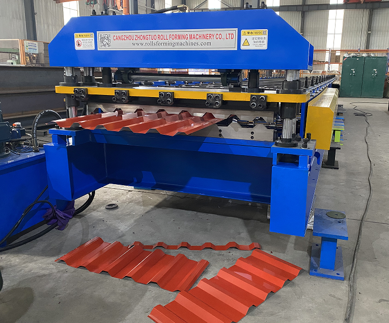Shearing part of U channel machine