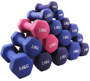 Wholesale Wholesale Gym Fitness Equipment Free Colorful Weight Vinyl Coated Hex Dumbbell from china suppliers