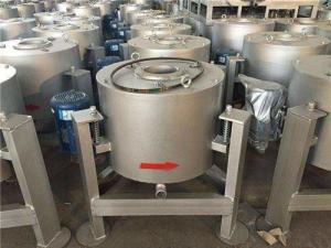 Wholesale Vertical Centrifugal Cooking Oil Filtering Equipment 30kg/Batch 3kw from china suppliers