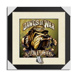Wholesale Lovely Dog Painting 3D Lenticular Poster With Frame For Office Decoration from china suppliers