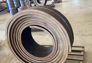 Wholesale Woven Brake Rolling Lining Brake Roll Liner with Brass Asbestos Brake Lining Roll from china suppliers