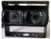 Wholesale Waterproof IP67 Dual lens car camera for bus truck caravan Crane Heavy Equipments from china suppliers