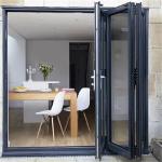 Aluminum Alloy EPDM Bi-fold Doors Are Widely Used Aluminum Folding Doors