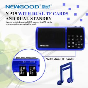 Wholesale dual TF cards standby hifi mp3 music player from china suppliers