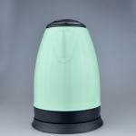 New Products Cute Green Color Electric Stainless Steel Tea Kettle