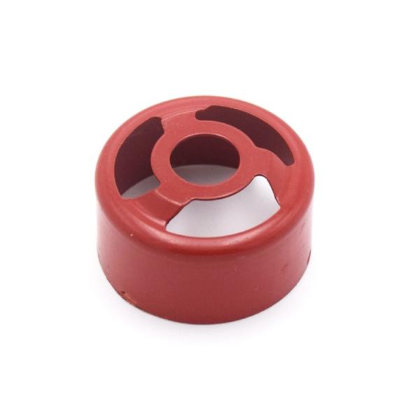Painting Red High Precision Stamping Parts , ISO9001 Stamped Sheet Metal Parts