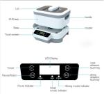 Detachable Household Ultrasonic Cleaning Machine Digital Timer 1200ml 40KHz