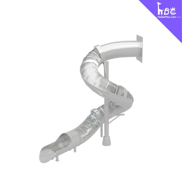 Smooth Stainless Steel Playground Slide Corrosion Resistance Commercial Tube