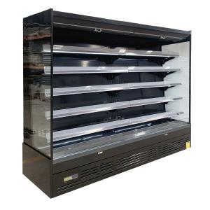 Wholesale Open Front Display Fridge Enhanced By Dual Air Curtain Design from china suppliers