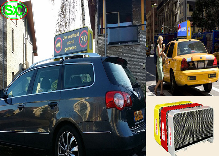 4.81mm Pitch IP65 Car LED Logo Display HD 250*250mm Module IP65 Scan 1/13