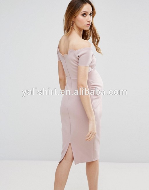 wholesale soft fit wear sexy funny printing dress maternity clothing pregnant evening dress