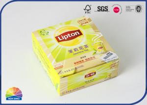 China Offset Printed Tea Bag Folding Carton Box Reusable Eco Friendly on sale