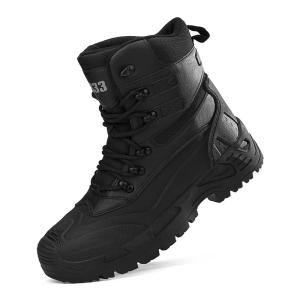 Wholesale Waterproof Tactical Safety Shoes Grey Slip Resistant Combat Boots For Hiking Rescue from china suppliers