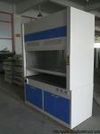 School Lab Chemical Vent Hood 5mm Tempered Glass Window With PP Sink