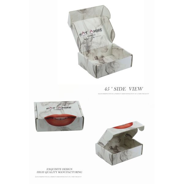 Custom Printed Corrugated Mailer Boxes , Cardboard Gift Boxes For Cosmetic