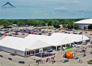 Wholesale Big Aluminium Waterproof PVC Exhibition Tents Blue 40m*60m For Event from china suppliers