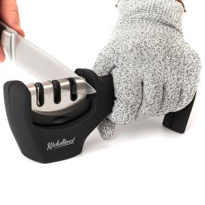 Wholesale ABS Diamond Kitchen Knife Sharpener 3 Stage Knife Sharpening Tool from china suppliers