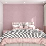 Blue Pink Cloth Fabric Wallpaper Waterproof Cloth Wallpaper For Wall