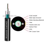 Outdoor Armoured GYXTW Fiber Optic Cable 2 4 6 Core Single Mode