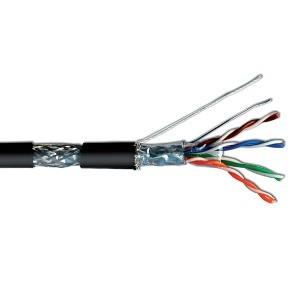 Wholesale Lan Fluk Bulk Network Cable Cable CAT7/CAT6A/CAT6/CAT5E Pass PVC Jacket from china suppliers