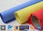 Red Silicone Rubber Coated Fiberglass Engineer Acoustic Insulation Fabric