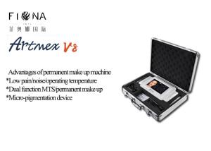 Wholesale Artmex V8 7 inch glass touch screen MTS + PMU digital tattoo professional permanent makeup machine from china suppliers
