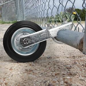 Wholesale Iron Farm Gate Caster Wheel for 6 Inch Under Mount Farm Gate in Outdoors and Garden from china suppliers