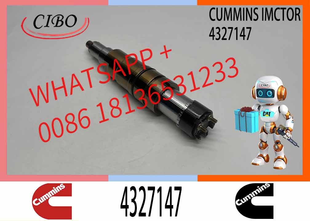 Construction Machinery Parts Fuel Injector For ISZ13 Diesel 4327147 2872056 2872284 4397488For CUMMINS Diesel Engine